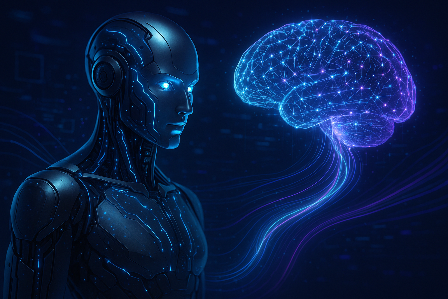 Ai vision with a robot and brain 